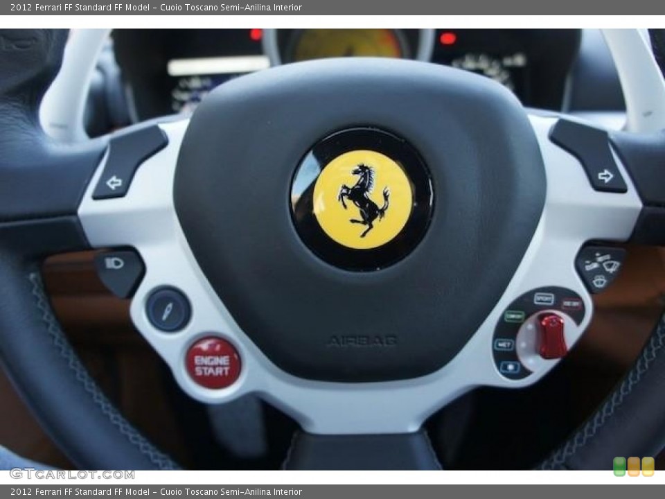 Cuoio Toscano Semi-Anilina Interior Steering Wheel for the 2012 Ferrari FF  #59470784