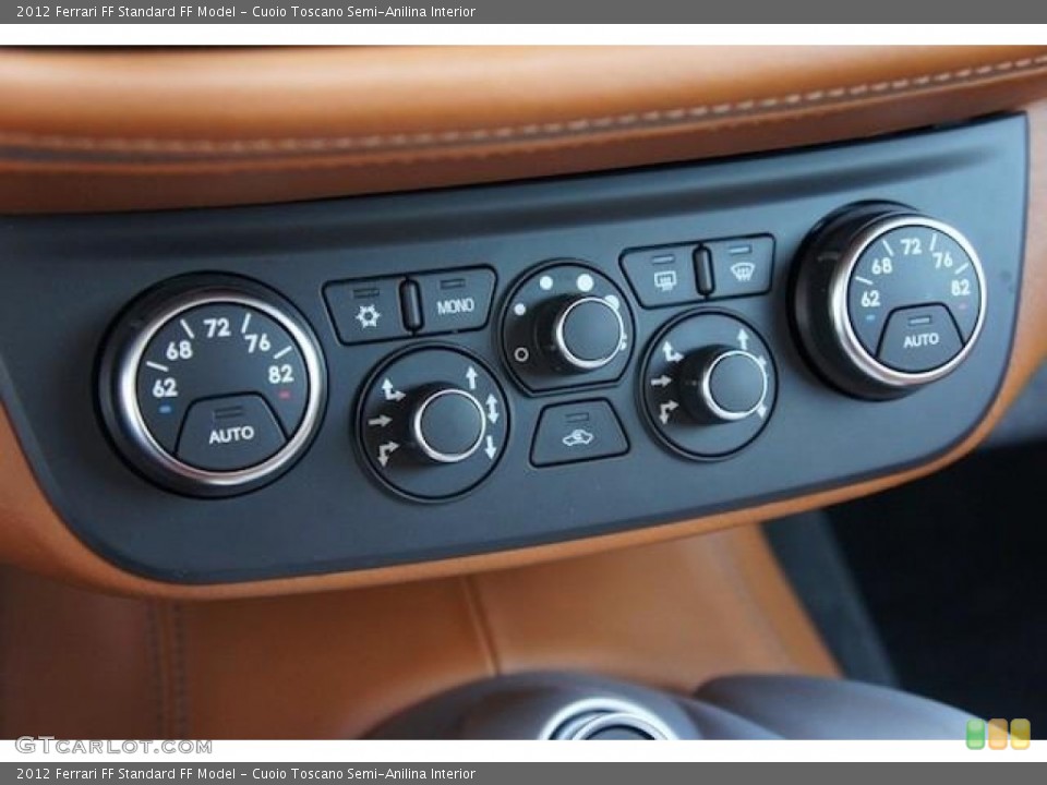 Cuoio Toscano Semi-Anilina Interior Controls for the 2012 Ferrari FF  #59470820
