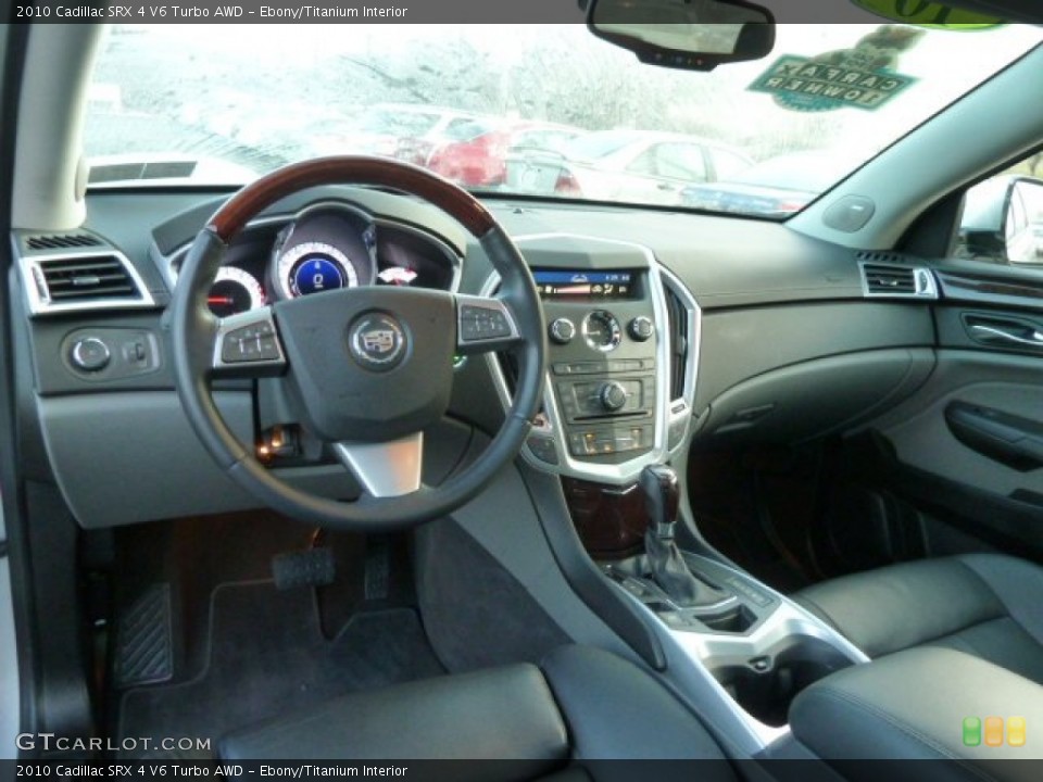 Ebony/Titanium Interior Dashboard for the 2010 Cadillac SRX 4 V6 Turbo AWD #59471360