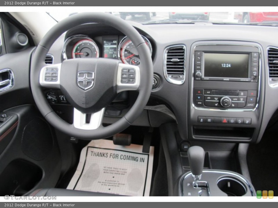 Black Interior Dashboard for the 2012 Dodge Durango R/T #59472851