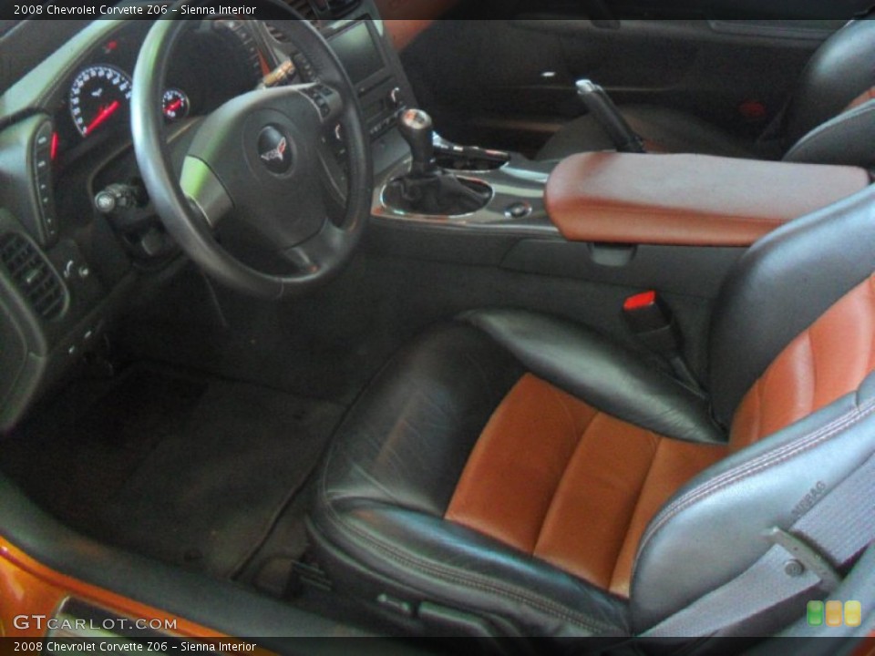 Sienna Interior Photo for the 2008 Chevrolet Corvette Z06 #59474138