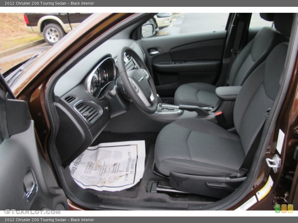 Black Interior Photo for the 2012 Chrysler 200 Touring Sedan #59474720