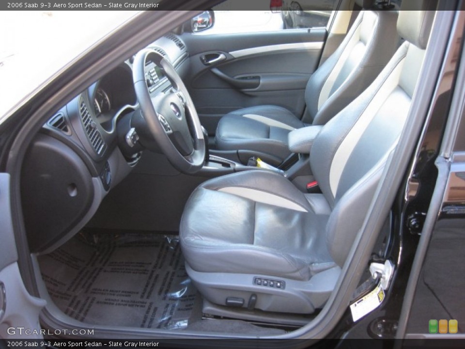 Slate Gray Interior Photo for the 2006 Saab 9-3 Aero Sport Sedan #59475932