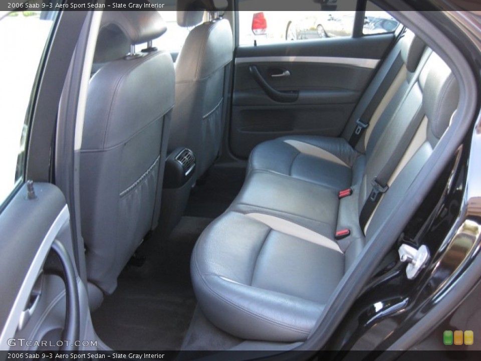 Slate Gray Interior Photo for the 2006 Saab 9-3 Aero Sport Sedan #59475938