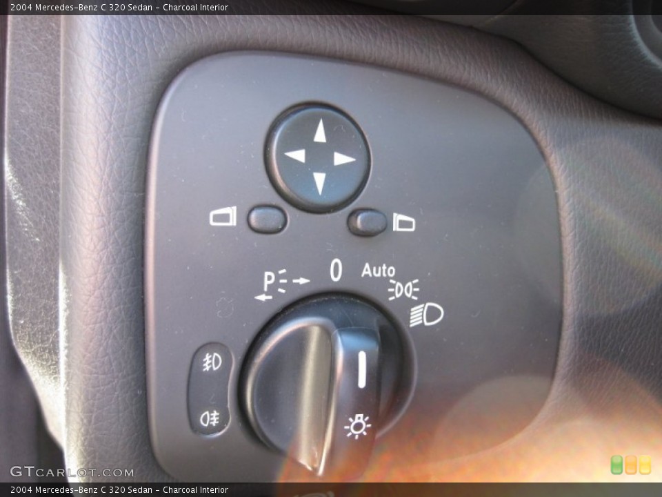 Charcoal Interior Controls for the 2004 Mercedes-Benz C 320 Sedan #59476016