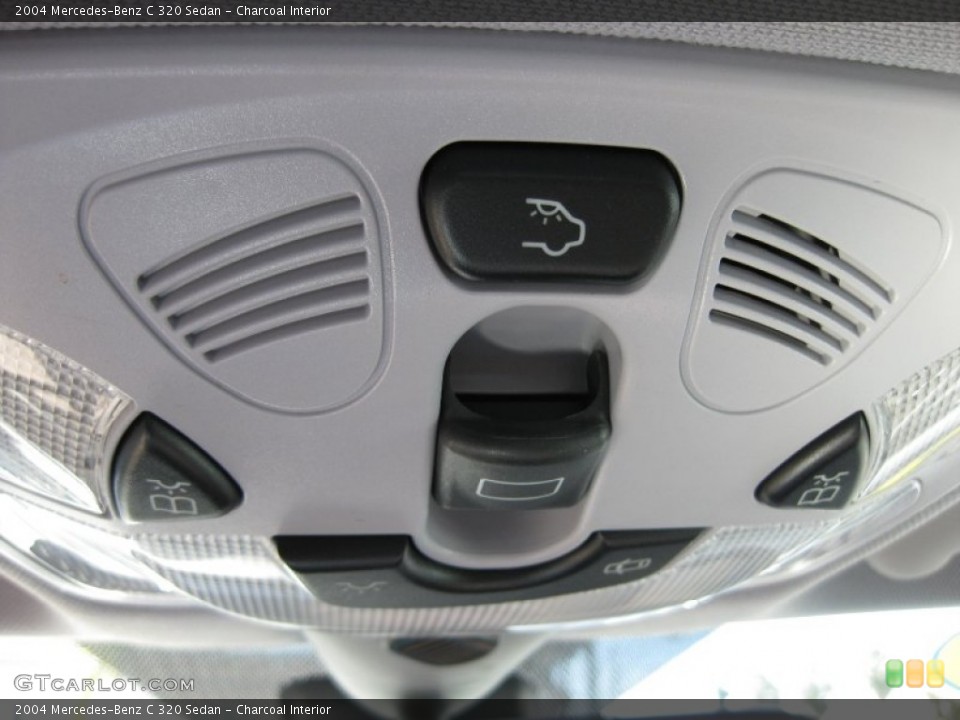 Charcoal Interior Controls for the 2004 Mercedes-Benz C 320 Sedan #59476043