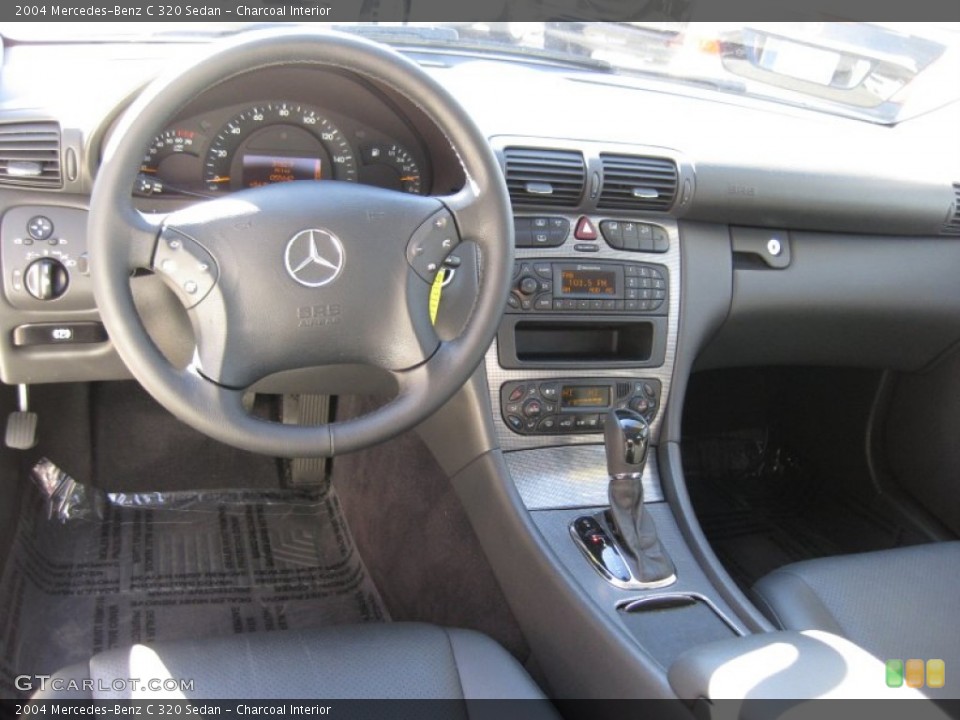 Charcoal Interior Dashboard for the 2004 Mercedes-Benz C 320 Sedan #59476070