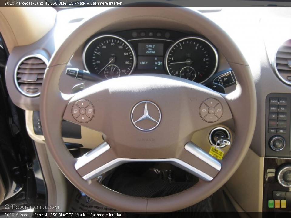 Cashmere Interior Steering Wheel for the 2010 Mercedes-Benz ML 350 BlueTEC 4Matic #59476184