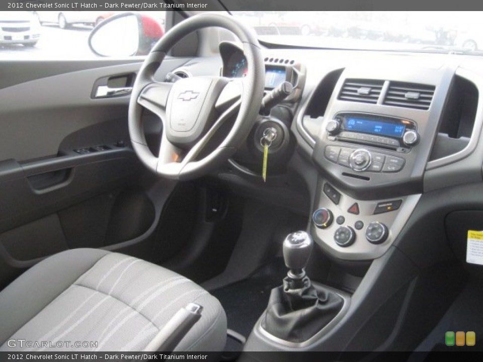 Dark Pewter/Dark Titanium Interior Dashboard for the 2012 Chevrolet Sonic LT Hatch #59479101