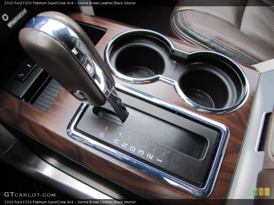 Sienna Brown Leather/Black Interior Transmission for the 2010 Ford F150 Platinum SuperCrew 4x4 #59480644