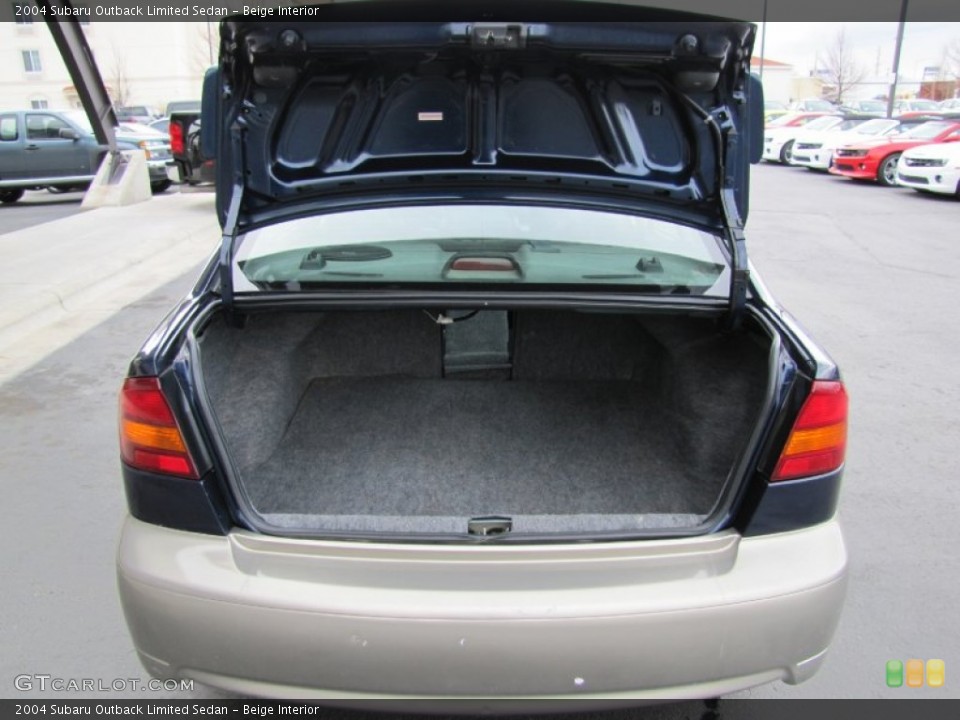 Beige Interior Trunk for the 2004 Subaru Outback Limited Sedan #59481082