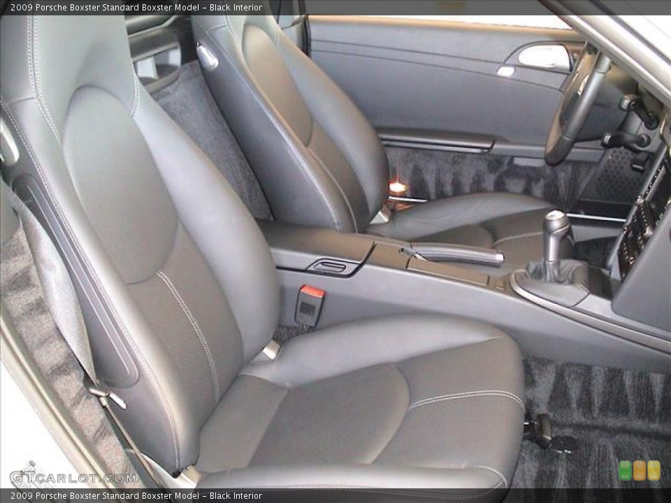 Black Interior Photo for the 2009 Porsche Boxster  #59483482