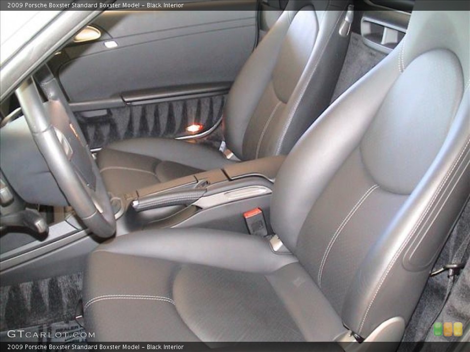Black Interior Photo for the 2009 Porsche Boxster  #59483510