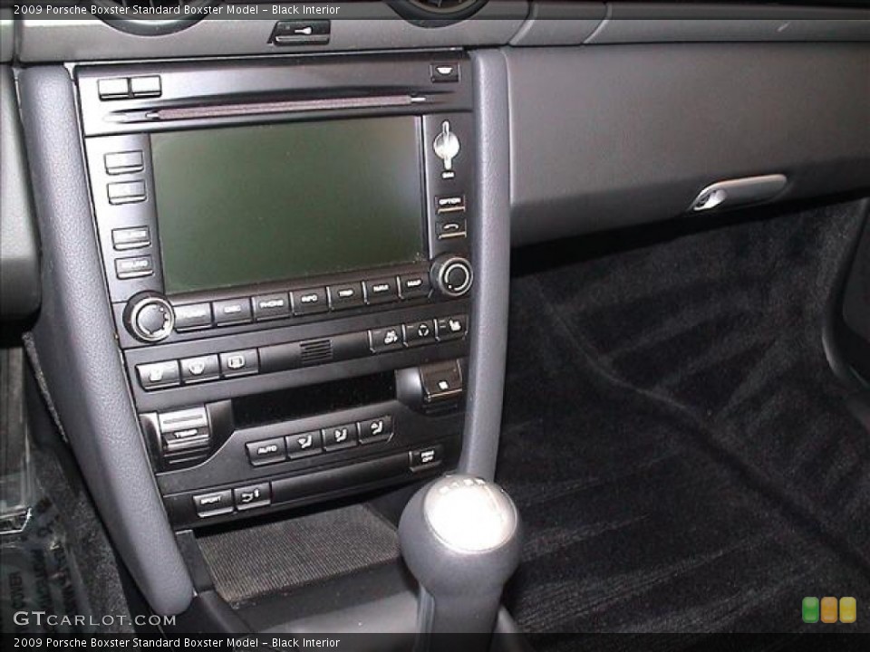 Black Interior Controls for the 2009 Porsche Boxster  #59483707