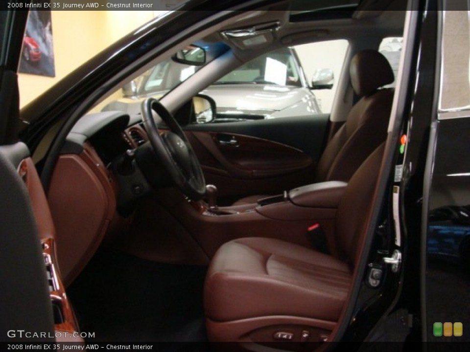 Chestnut Interior Photo for the 2008 Infiniti EX 35 Journey AWD #59486909