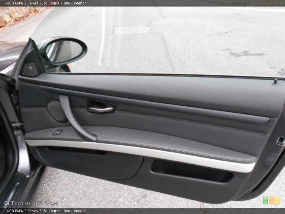 Black Interior Door Panel for the 2008 BMW 3 Series 335i Coupe #59487536