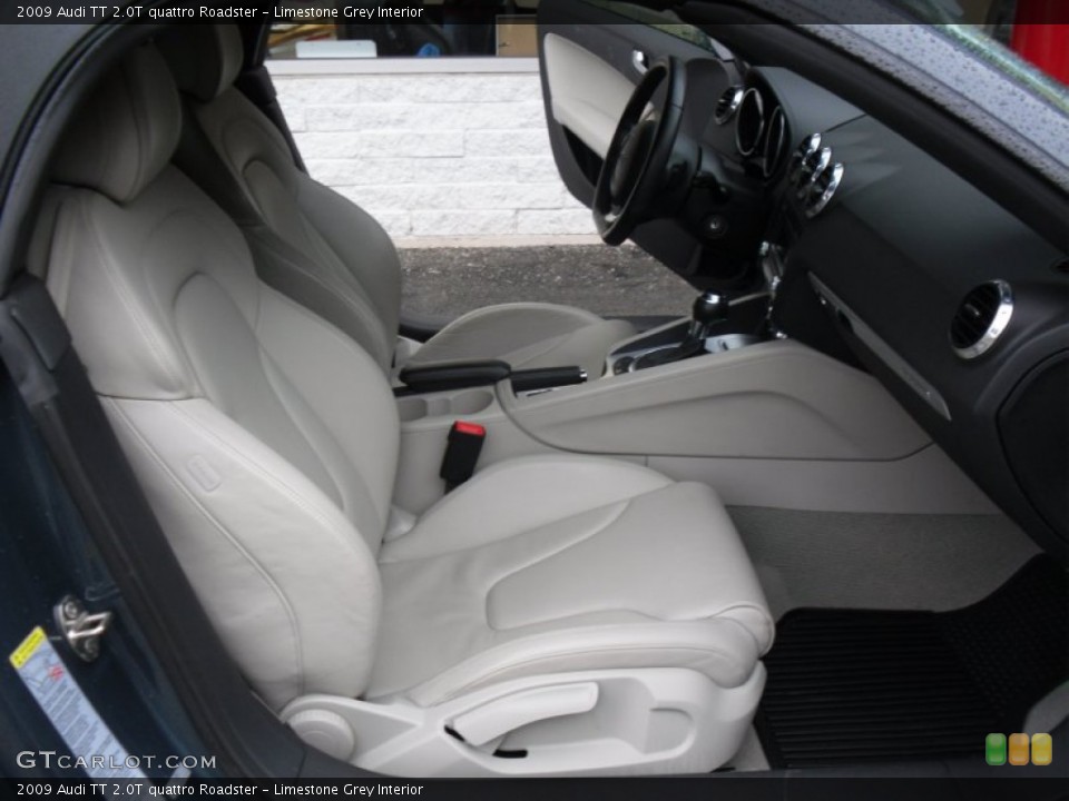 Limestone Grey Interior Photo for the 2009 Audi TT 2.0T quattro Roadster #59488662