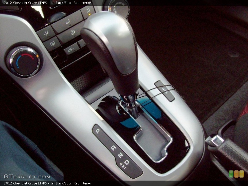 Jet Black/Sport Red Interior Transmission for the 2012 Chevrolet Cruze LT/RS #59489464