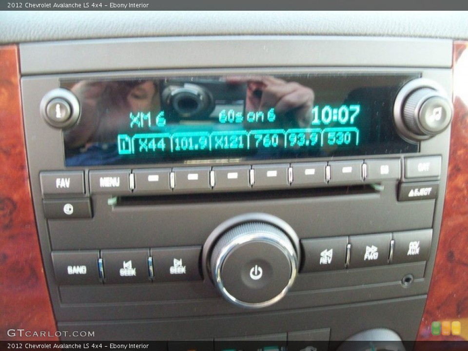 Ebony Interior Audio System for the 2012 Chevrolet Avalanche LS 4x4 #59490009