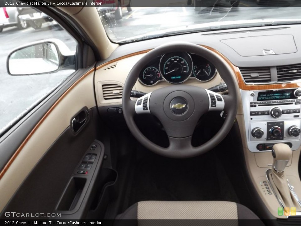 Cocoa/Cashmere Interior Dashboard for the 2012 Chevrolet Malibu LT #59491410