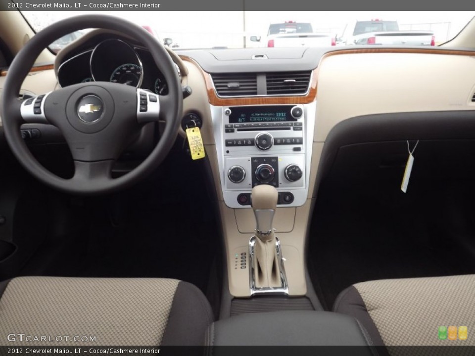 Cocoa/Cashmere Interior Dashboard for the 2012 Chevrolet Malibu LT #59491419