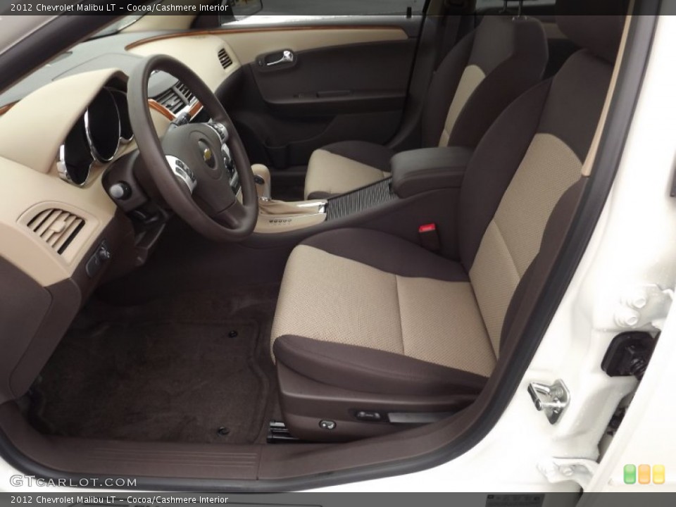 Cocoa/Cashmere Interior Photo for the 2012 Chevrolet Malibu LT #59491426