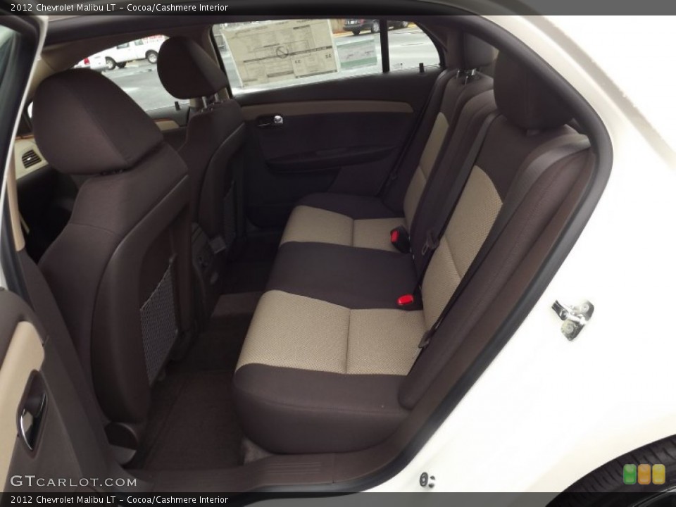 Cocoa/Cashmere Interior Photo for the 2012 Chevrolet Malibu LT #59491452