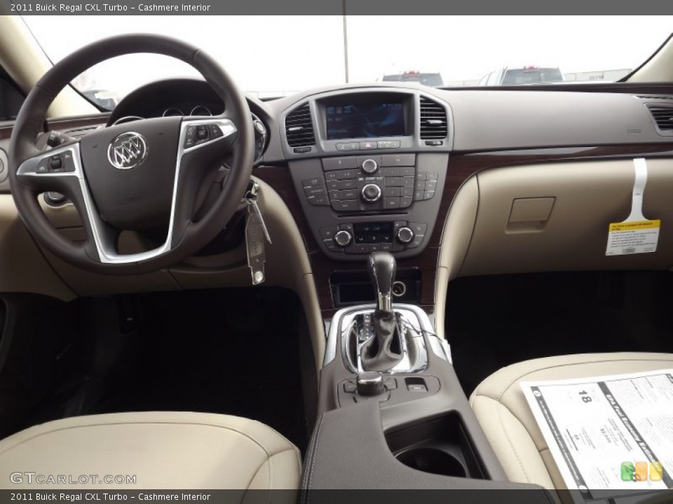 Cashmere Interior Dashboard for the 2011 Buick Regal CXL Turbo #59491959