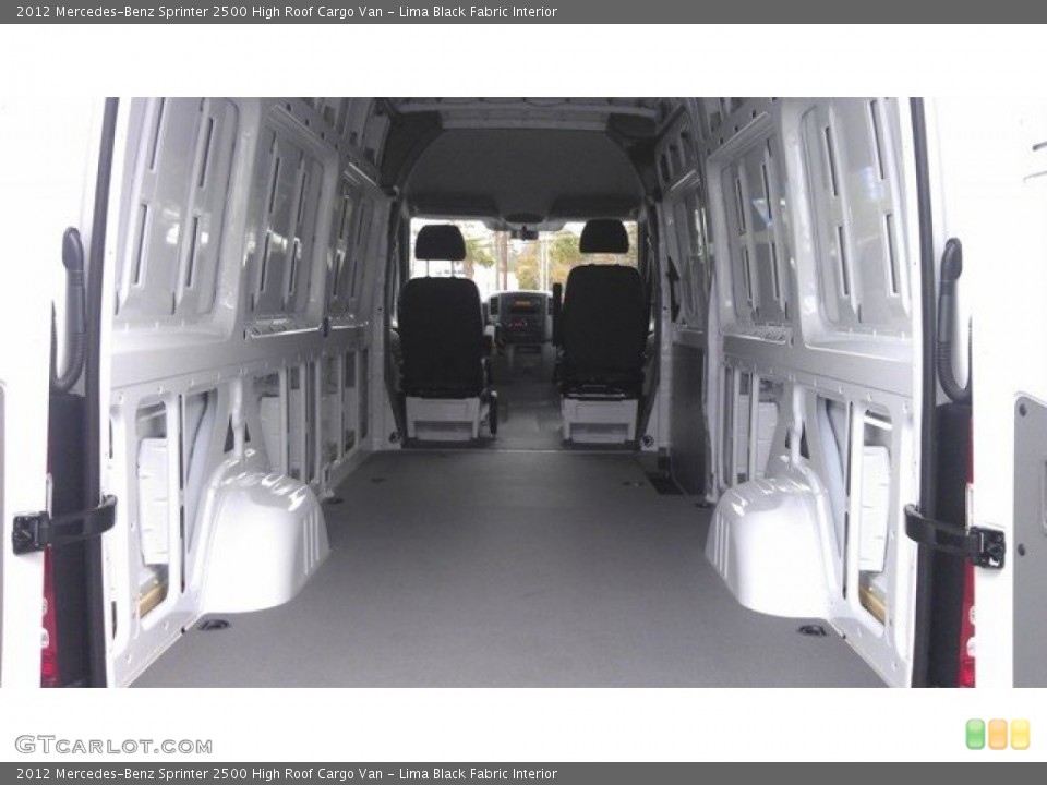 Lima Black Fabric Interior Photo for the 2012 Mercedes-Benz Sprinter 2500 High Roof Cargo Van #59495127