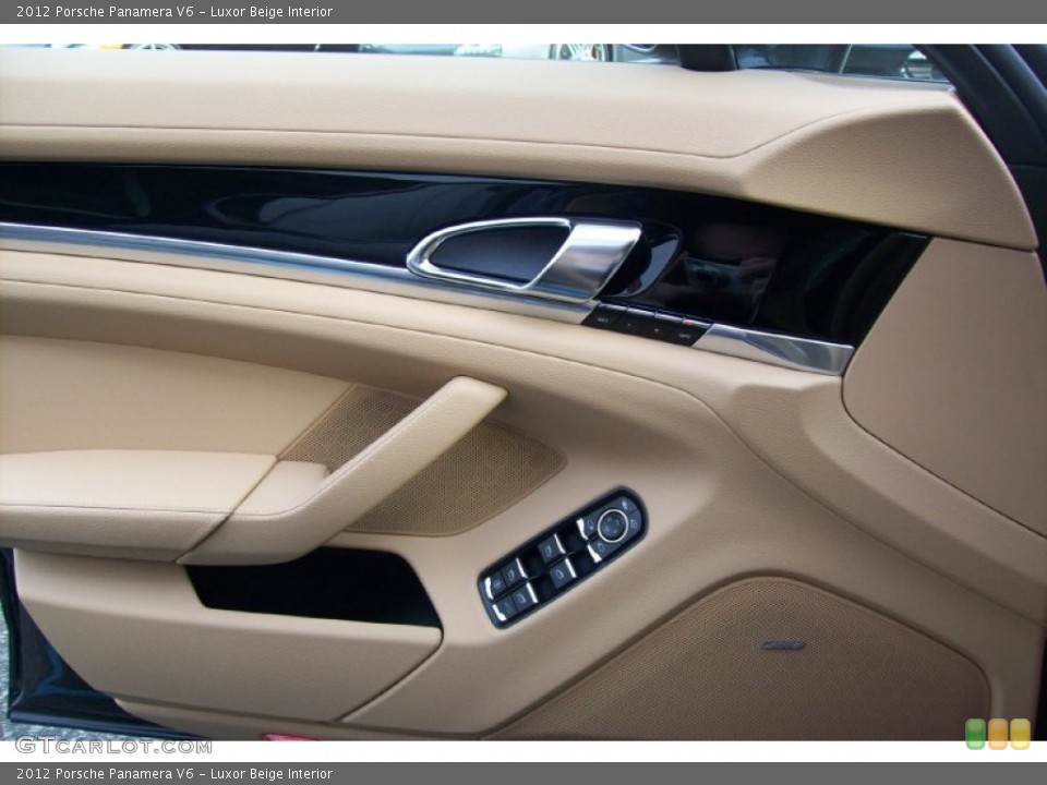Luxor Beige Interior Door Panel for the 2012 Porsche Panamera V6 #59495334