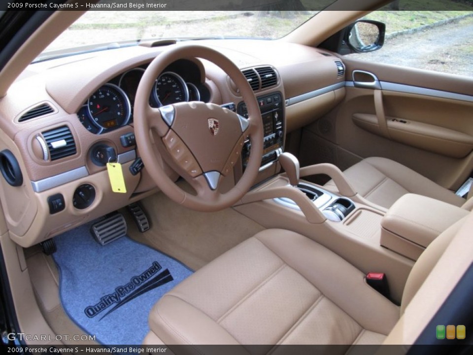 Havanna/Sand Beige Interior Prime Interior for the 2009 Porsche Cayenne S #59496162