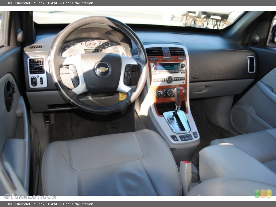 Light Gray Interior Dashboard for the 2008 Chevrolet Equinox LT AWD #59497737