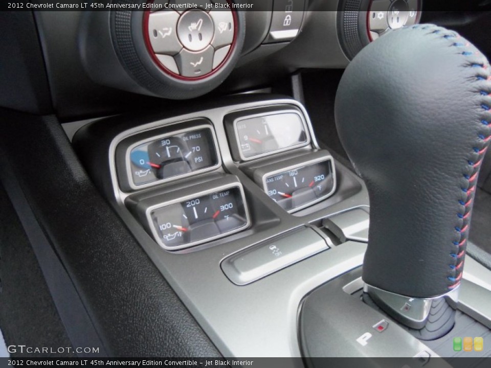 Jet Black Interior Transmission for the 2012 Chevrolet Camaro LT 45th Anniversary Edition Convertible #59498691