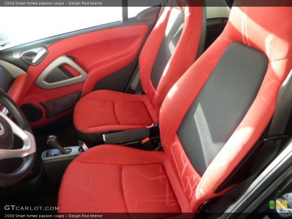 Design Red Interior Photo for the 2009 Smart fortwo passion coupe #59498811
