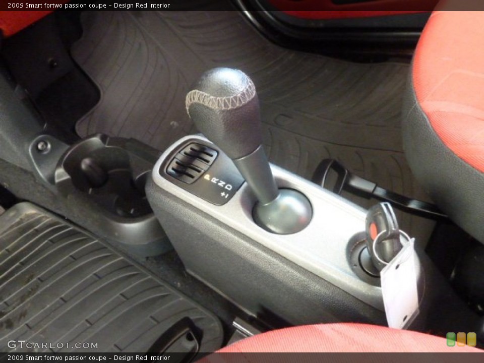 Design Red Interior Transmission for the 2009 Smart fortwo passion coupe #59498835