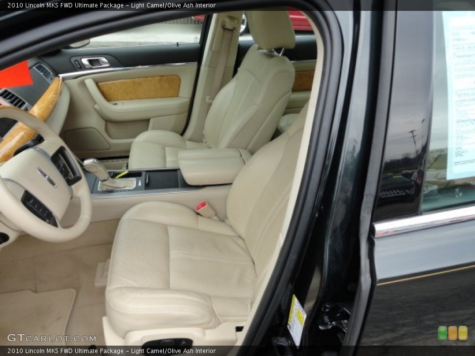 Light Camel/Olive Ash Interior Photo for the 2010 Lincoln MKS FWD Ultimate Package #59498991