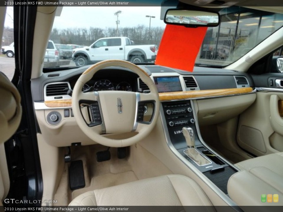 Light Camel/Olive Ash Interior Photo for the 2010 Lincoln MKS FWD Ultimate Package #59499009