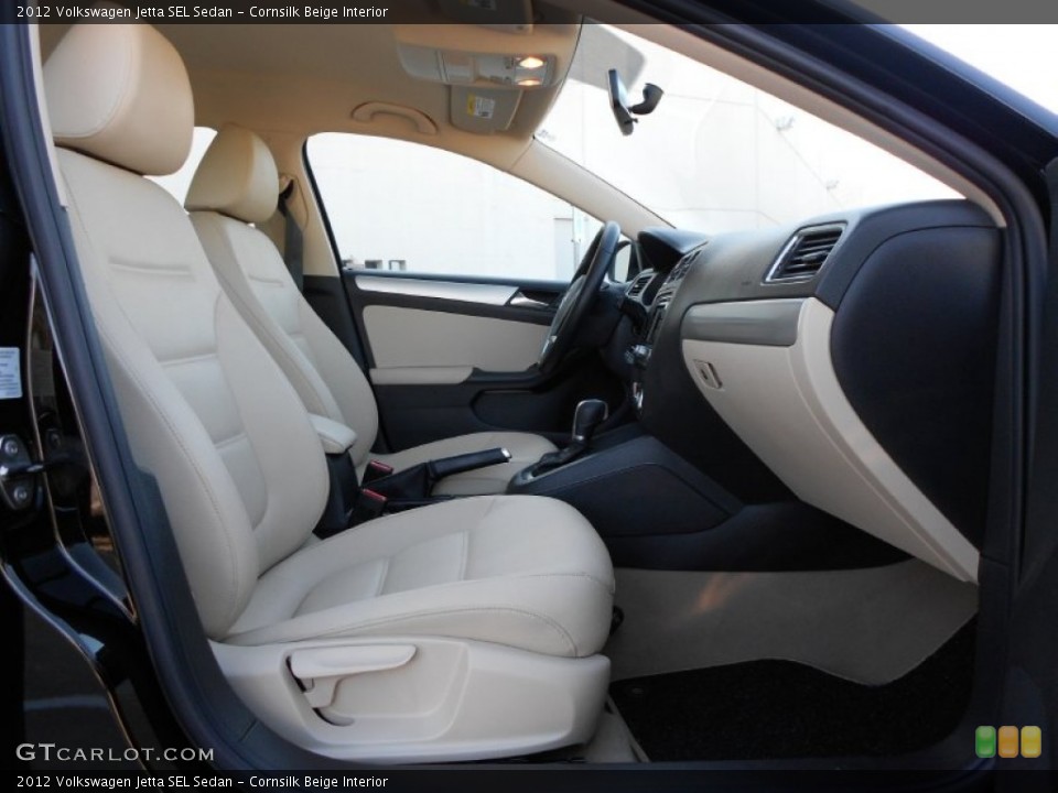 Cornsilk Beige Interior Photo for the 2012 Volkswagen Jetta SEL Sedan #59499450