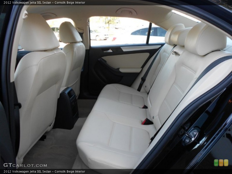 Cornsilk Beige Interior Photo for the 2012 Volkswagen Jetta SEL Sedan #59499464