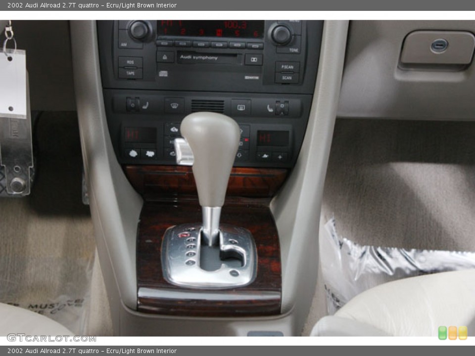 Ecru/Light Brown Interior Transmission for the 2002 Audi Allroad 2.7T quattro #59500359
