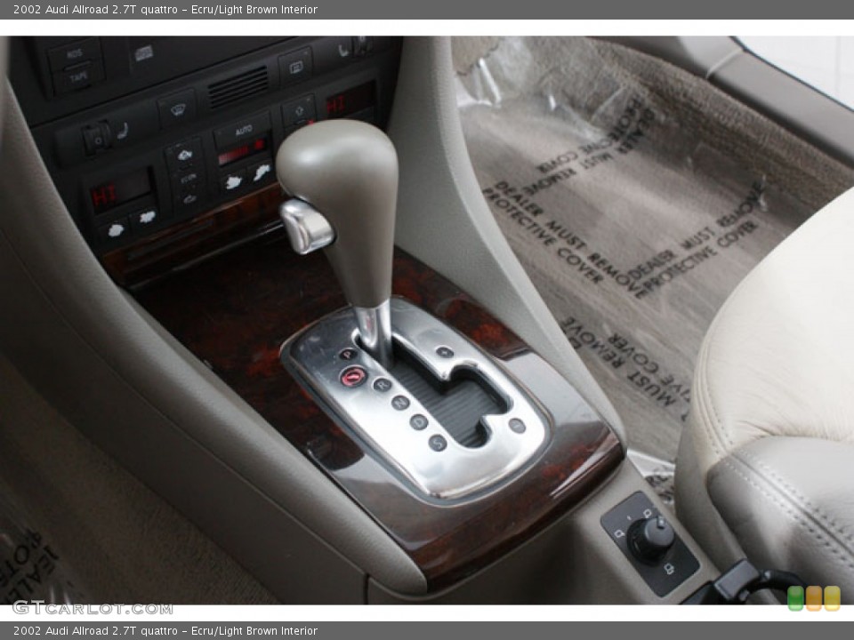 Ecru/Light Brown Interior Transmission for the 2002 Audi Allroad 2.7T quattro #59500368