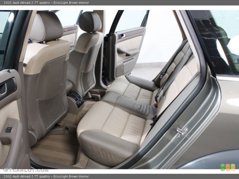 Ecru/Light Brown 2002 Audi Allroad Interiors