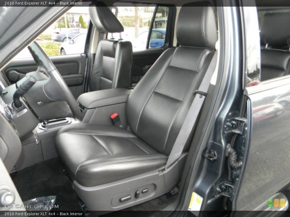 Black Interior Photo for the 2010 Ford Explorer XLT 4x4 #59501040