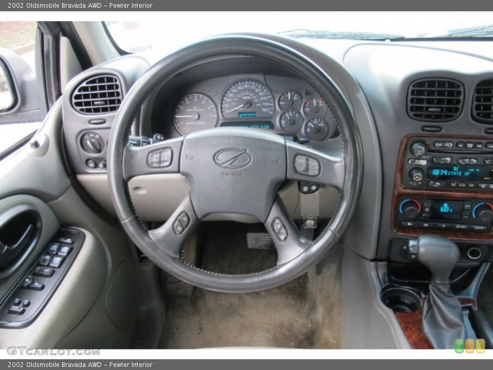 Pewter Interior Steering Wheel for the 2002 Oldsmobile Bravada AWD #59504892