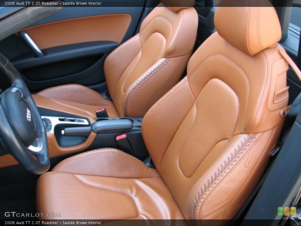 Saddle Brown Interior Photo for the 2008 Audi TT 2.0T Roadster #59505393