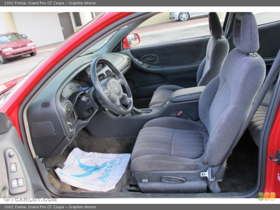 Graphite Interior Photo for the 2002 Pontiac Grand Prix GT Coupe #59505552