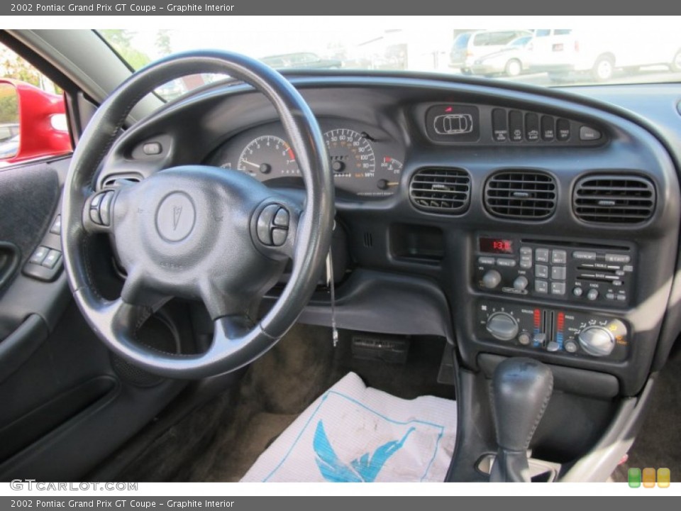 Graphite Interior Dashboard for the 2002 Pontiac Grand Prix GT Coupe #59505591