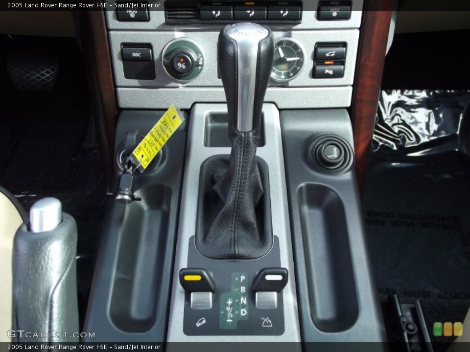 Sand/Jet Interior Transmission for the 2005 Land Rover Range Rover HSE #59507814