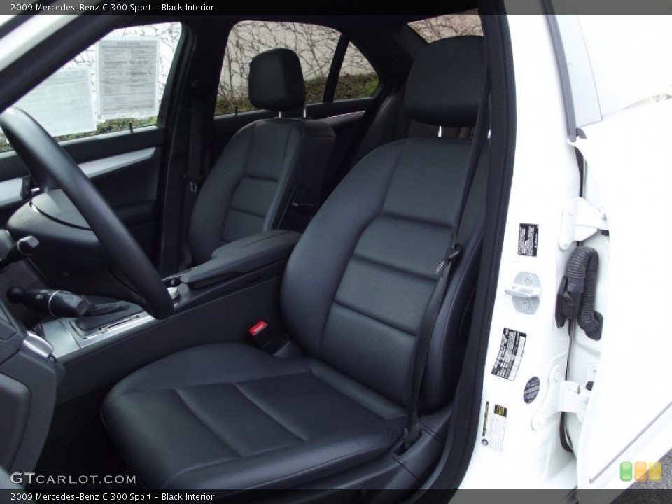 Black Interior Photo for the 2009 Mercedes-Benz C 300 Sport #59508051