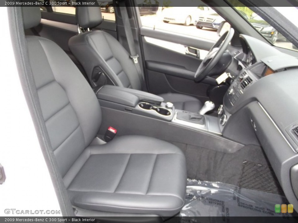 Black Interior Photo for the 2009 Mercedes-Benz C 300 Sport #59508081